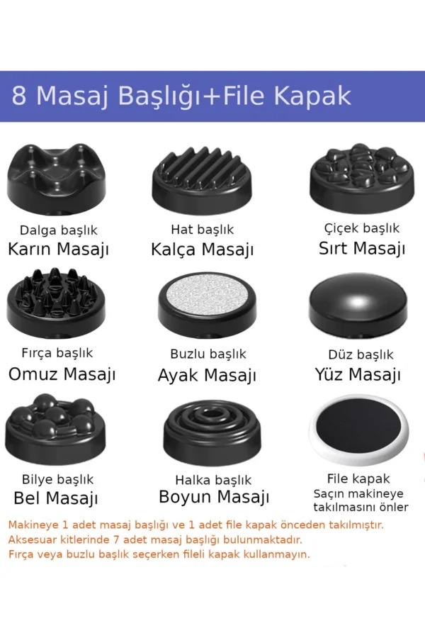 Volarion Mini için Çeşitli masaj başlıkları gösterilmektedir.